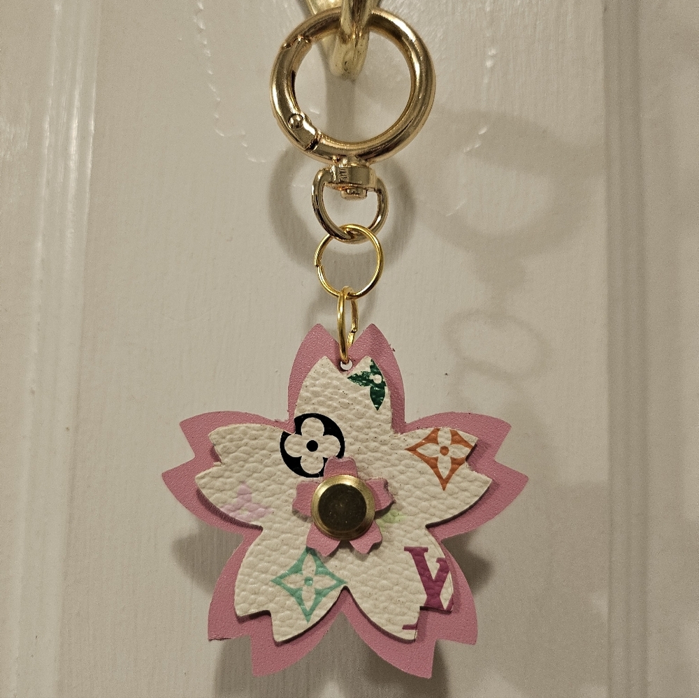 Lv Murakami Cherry Blossom Handmade Bag Charm